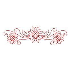 Redwork Autumn Borders 08(Lg) machine embroidery designs