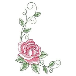 Sketched Roses 2 06(Sm) machine embroidery designs