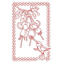 Redwork Hummingbirds 08(Sm)
