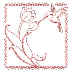 Redwork Hummingbirds 11(Md) machine embroidery designs