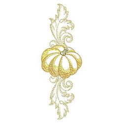 Baroque Pumpkin 08(Sm) machine embroidery designs