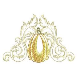 Baroque Pumpkin 09(Lg) machine embroidery designs