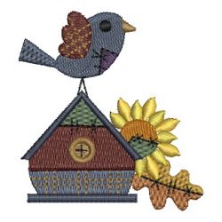 Sewing Country Crow 05 machine embroidery designs