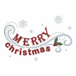 Merry Christmas 02 machine embroidery designs