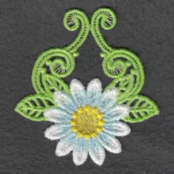 FSL Blue Flowers 06 machine embroidery designs