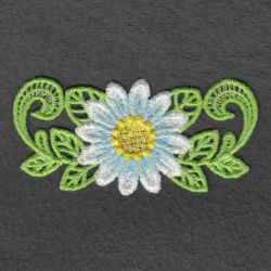 FSL Blue Flowers 10 machine embroidery designs